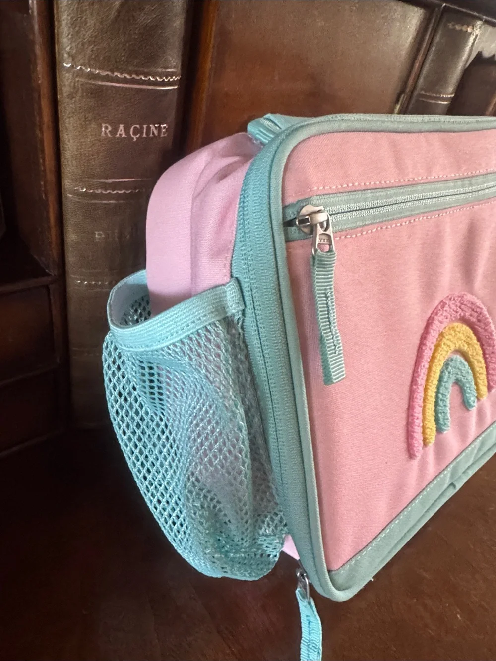 Pottery Barn Kids Rainbow Cold-Pak Insulated Lunch Case - New!